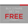 Buy 2 Pairs and Get 3rd FREE @ Florsheim - ends 12 August