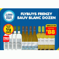 Liquorland - 2 Days Deals: Sauvignon Blanc Dozen $88 Delivered + Bonus 2000 Flybuys Points (Was $196)