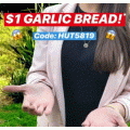 Pizza Hut - $1 Garlic Bread (code)! Was $3.95