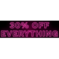  Forcast - Black Friday / Cyber Monday: 30% Off Everything