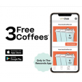 Coffee Club - 3 Free Coffees via Reward App