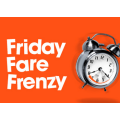 Jetstar Friday Frenzy - 4 P.M to 8 P.M Today