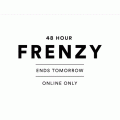 David Jones - Click Frenzy Sale: 25% Off Fashion, Toys &amp; Home; 10% Off Tech items [48 Hours Only]