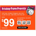 Jetstar Airways Friday Fare Frenzy - Starts 4 P.M, Today