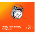 Jetstar  Friday Frenzy 4 Hour Sale: Fares from $29 e.g. Sydney &lt;&gt; Gold Coast $29 + Flights to Bali &amp; New Zealand[Expired]