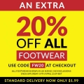 SportsDirect - Further 20% Off Up to 85% Off Footwear (code) e.g. Nike Court Royale Trainers $36 (Was $119.98)