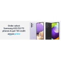 Amazon - $20 Bonus Credit and a Pair of Eligible Galaxy Buds Live (White) with Samsung A Series 32/52/72 Smartphone