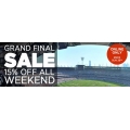 Grand Final Sale:15% Off All Weekend @ Hard Yakka
