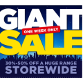 Spotlight - Giant Sale: 30%-50% Off A Huge Range Storewide - 48 Hours Only