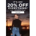 Glassons - 72 Hours Sale: 20% Off Everything Incld. Sale Items