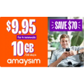 Amaysim - $8.95 for Four Renewals of 10GB/28 Days Mobile Plan (code)! Was Up to $80 Value @ Groupon