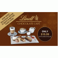 Groupon - Lindt Chocolate Café Cake Platter with Hot Drinks for Two People for $19.99 - Valid at 8 Locations (Up to $48.50