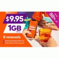 Groupon - $8.46 for 8 x Renewals of Amaysim Unlimited 1GB Mobile Plan with 28-Days Expiry (code)! Was $80 @ Groupon