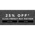 Glue Store - Click Frenzy Mayhem: 25% Off Everything [Adidas, ASICS, Calvin Klein, Champion, Nike, Reebok etc.]
