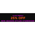 Glue Store - Click Frenzy: 20% Off New Season Styles Storewide &amp; Free Standard Delivery