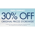 30% Storewide Discount Offer At Guess - Ends 25 May 