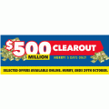 Harvey Norman - $500 Million Dollar Clearout - 5 Days Only [Deals in the Post]