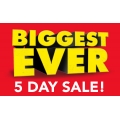 Harvey Norman - Biggest Ever 5 Day Sale - Starts Today