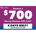Harvey Norman - Bonus $700 Harvey Norman e-Gift Card with Unlimited Talk &amp; Text 80GB Optus Powered SIM Only Plan