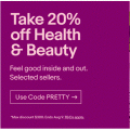 eBay - 20% Off Health &amp; Beauty Sale Items (code)