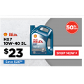 Repco - Shell Helix HX7 10W-40 Engine Oil 5L $23 (Save $26.99)