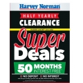 Harvey Norman - Half Yearly Clearance Super Deals - Starts Today [Full List]