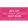25% OFF Full-Price Dresses @ Charlie Brown