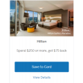 American Express Network - Latest Offers e.g. Hilton - Spend $250 or more, get $75 back; Hyatt - Spend $400 or more, get $100 back &amp; More