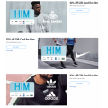 Paypal Digital Gift Cards: 10% Off $30, $50, $200 Gift Card for Him [Nike, Adidas,  Foot Locker, Hype DC, SOS, SurfStitch