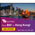 Virgin Australia - $50 Off Flights to Hong Kong &amp; $100 Off Flights to Los Angeles @ Expedia A.U