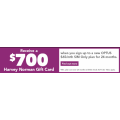 Harvey Norman - Bonus $700 Harvey Norman Gift Card w/ Unlimited Talk &amp; Text Optus Powered 80GB SIM Data Plan $65/mth [Minimum Plan Cost over 12 Months is $1560]                            