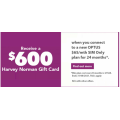 Harvey Norman - Bonus $600 Harvey Norman e-Gift Card with Unlimited Talk &amp; Text 80GB Optus Powered SIM Only Plan $65/mth