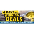 Harvey Norman - 4 Day Winning Sale - Ends on Mon, 3rd October
