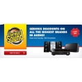 Serious Discounts on All the Biggest Brands in Audio @ Harvey Norman!