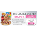 The Double Decker Meal Deal + FREE Lifesavers 8PK! @ Eagle Boy Pizza