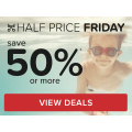 Hotels.com - Half Price Fridays: Minimum 50% Off Hotel Booking + Extra 10% Off (code)