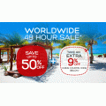 Hotels.com - Worldwide 24 Hour Sale: Up to 50% Off Hotel Booking + Extra 9% Off (code) 