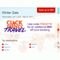 Hotels.com - Travel Frenzy Winter Sale: Up to 40% Off Hotel Booking + Extra 10% Off (code)