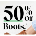 Hush Puppies - Flash Sale: 50% Off Boots e.g. Women&#039;s Deena Black Suede $49 (Was $179.95); Men&#039;s Boulder Shoes $99