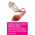 25% off Women&#039;s Shoes @ David Jones!