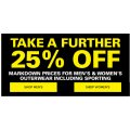 Harris Scarfe - 3 Days Sale: Take a Further 25% Off Men &amp; Women&#039;s Outdoor Clothing