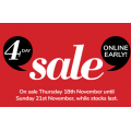 Harris Scarfe - 4 Days Sale: 50% Off all Homeware; 50% Off all Manchester; 50% Off Christmas Decorations &amp; More (Online Only)