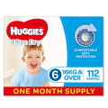 2 x Huggies Ultra Dry Nappies, Boys/Girls  Size 6 (16kg+) 112 Count, One-Month Supply $59.66 (Was $76.17 Each) @ Amazon A.U
