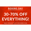 Hush Puppies - Boxing Day Sale 2018: Up to 70% Off Everything e.g. Lennox Black Shoes $20 (Was $129.95)