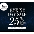 Ice Online Boxing Day Sale 2015 - 25% Off Sitewide (code) [6 A.M - 12 P.M, Sat 26th Dec]