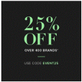 The Iconic - Flash Sale: 25% Off Over 400 Brands (code)! 48 Hours Only