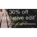 The Iconic - 30% Off The Exclusive Edit 2890+ Sale Styles 