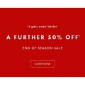 The Iconic - End of Season Sale: Take a Further 50% Off Already Reduced Items 