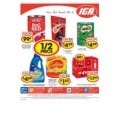IGA Half Price Specials 1st July to 7th July 2015