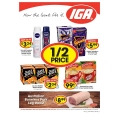 IGA - 1/2 Price Food &amp; Grocery Specials - Valid until Tues, 26th July